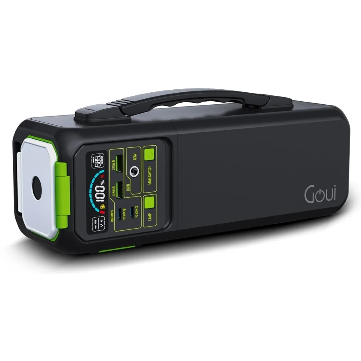 Goui Beast 200W Portable Power Station 209Wh with LED Flashlight - Thumbnail 4