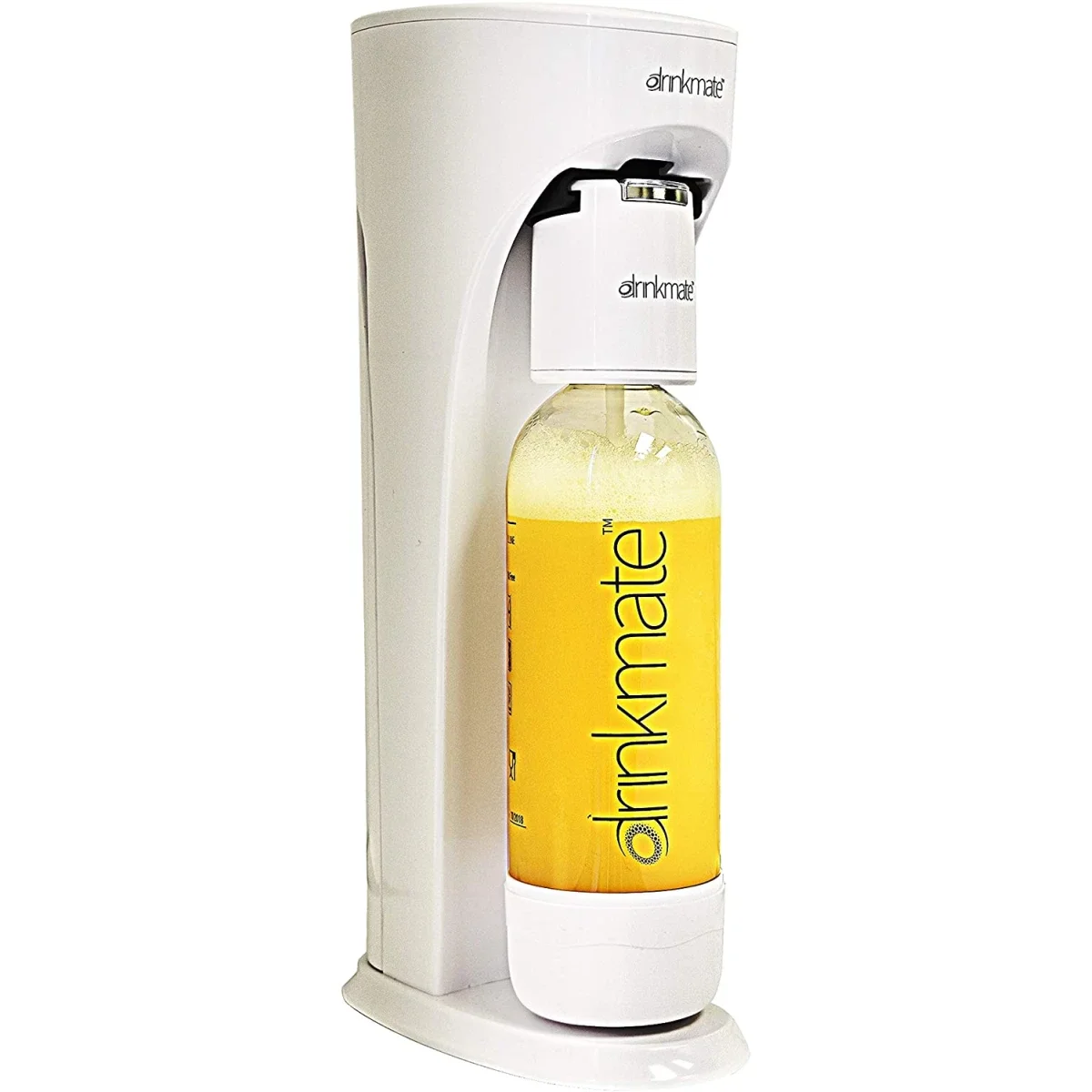 DrinkMate Water & Soda Machine with Cylinder Included - White