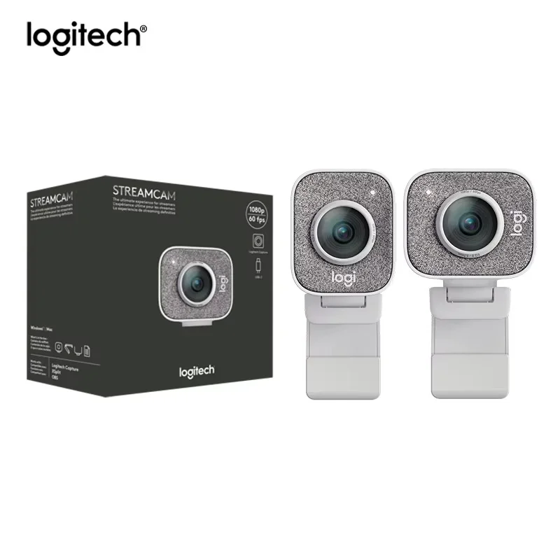 Logitech StreamCam Full HD Stream Webcam - White - Image 9