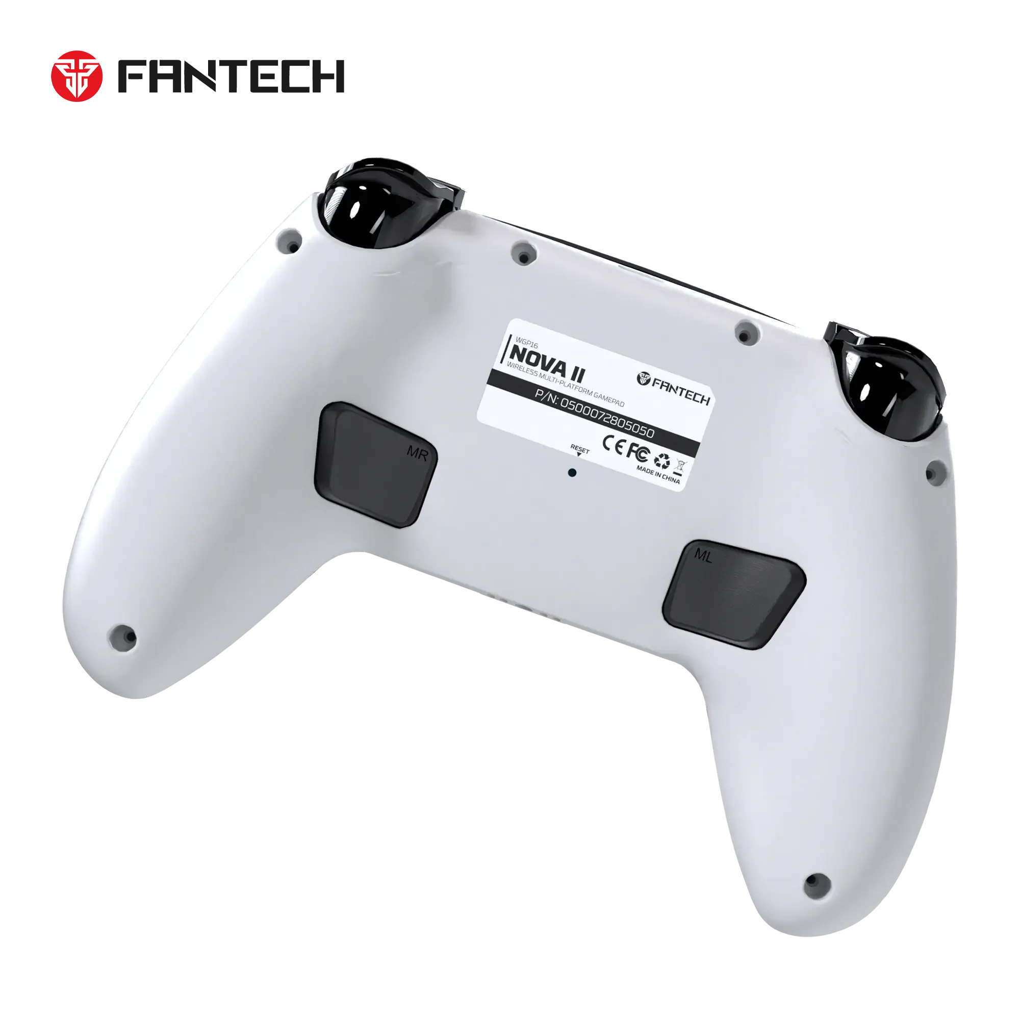 يد تحكم ألعاب Fantech WGP16 NOVA II لاسلكية - أبيض - Thumbnail 4