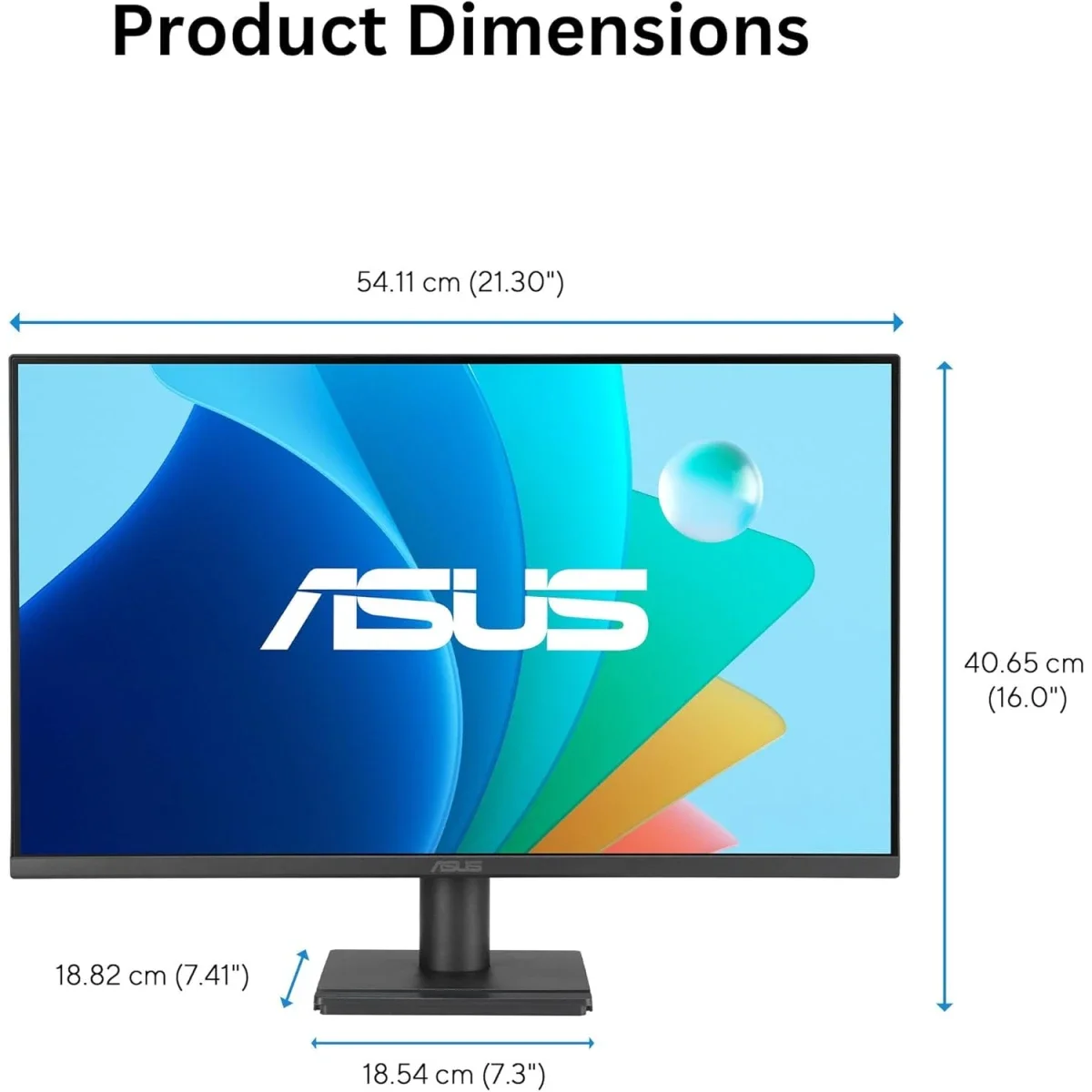 شاشة ألعاب Asus VA249QG مقاس 24 إنش IPS Full HD بتردد 120Hz وزمن 1ms - Thumbnail 7