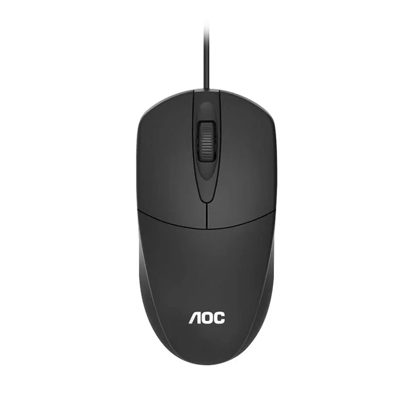 ماوس AOC MS121 سلكي USB بمستشعر ضوئي