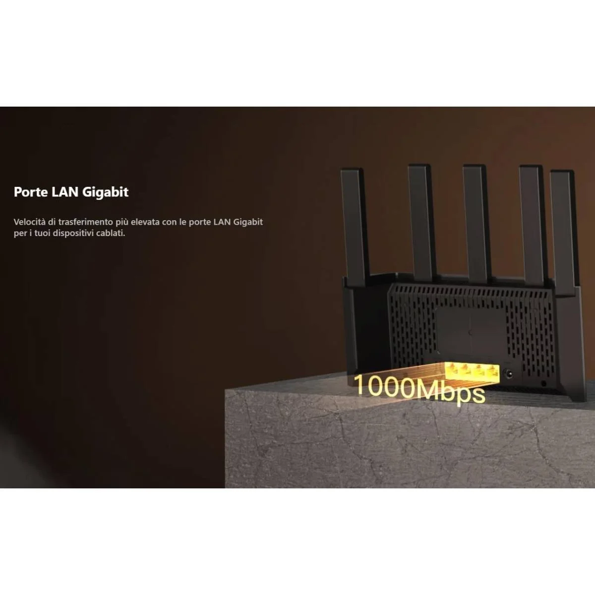 راوتر Tenda TX2L Pro واي فاي 6 AX1500 ثنائي النطاق جيجابت بسرعة 1501Mbps مع 5 هوائيات عالية الكسب - Image 4