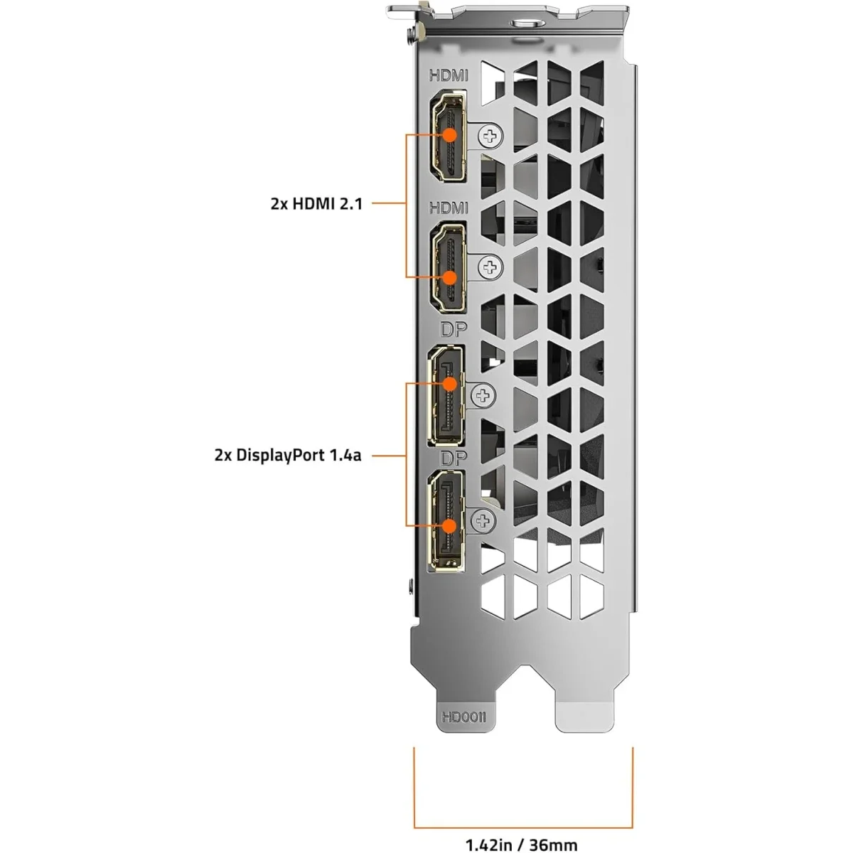 كرت شاشة GIGABYTE GeForce RTX 3050 WINDFORCE OC V2 6G بسعة 6GB GDDR6 - Image 5