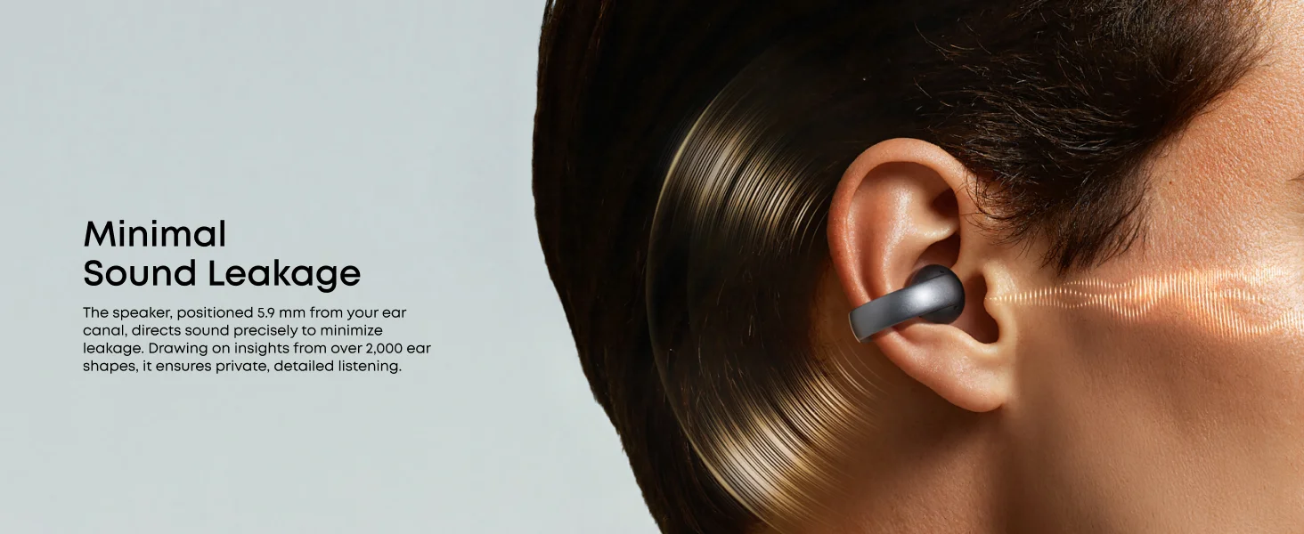 Anker Soundcore AeroClip Open-Ear Clip-On Earbuds with 12mm Drivers and Hi-Res Audio - Image 23