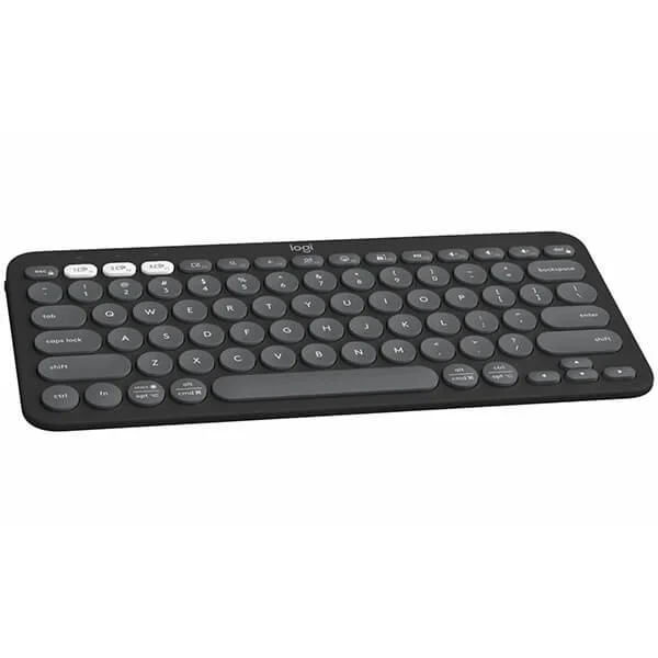 كيبورد Logitech K380S Pebble Keys 2 Slim بلوتوث - Graphite - Image 2