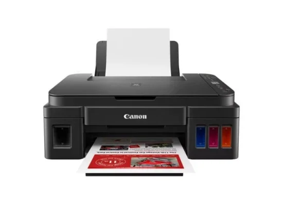 طابعة Canon PIXMA G3416 ميجا تانك 3 في 1 طباعة ونسخ ومسح لاسلكية، أسود