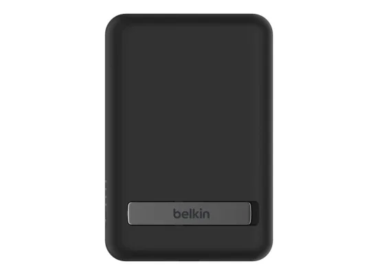Belkin BoostCharge 5000mAh MagSafe Wireless Power Bank 7.5W with Kickstand - Black - Image 9