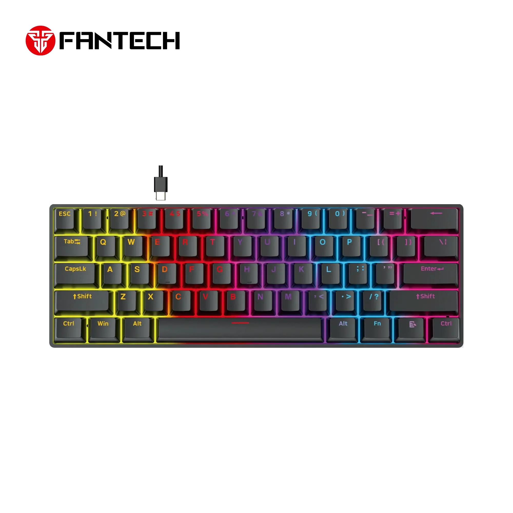 كيبورد ألعاب Fantech MK211 ميكانيك - Image 1