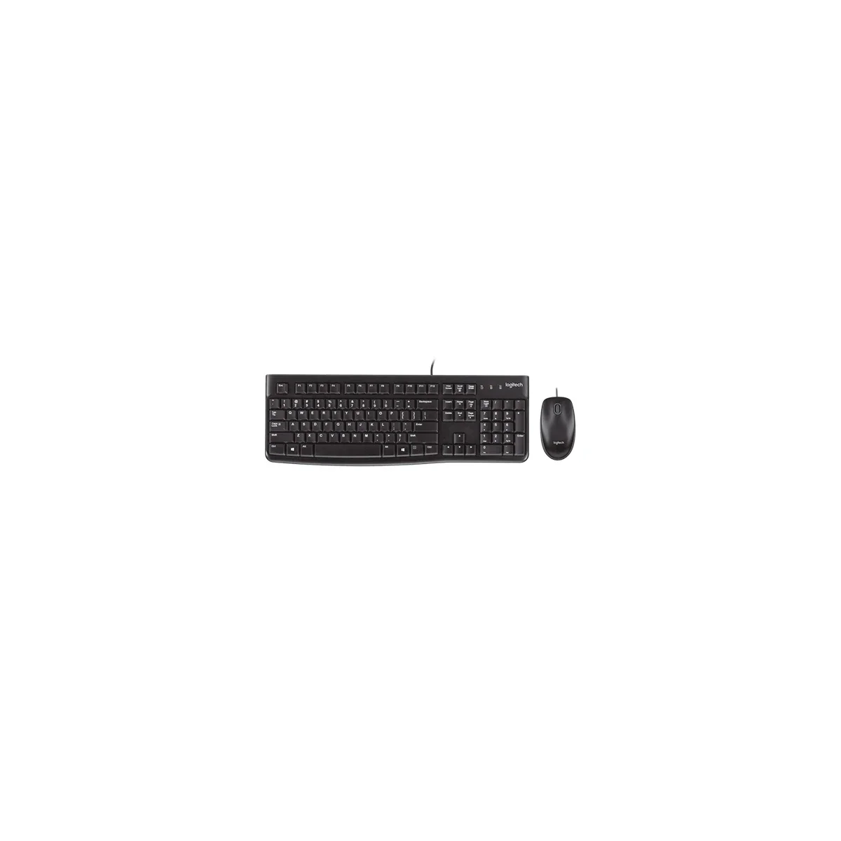 طقم لوحة مفاتيح وفأرة Logitech MK120 سلكي