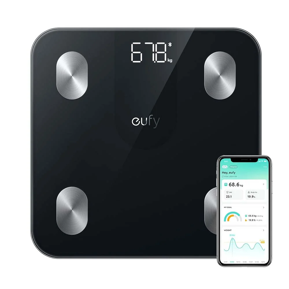 ميزان ذكي Anker Eufy A1 أسود T9120K11