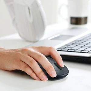 ماوس لاسلكي Logitech M235 مع مستقبل USB Unifying بتردد 2.4GHz ودقة 1000 DPI، رمادي - Thumbnail 10