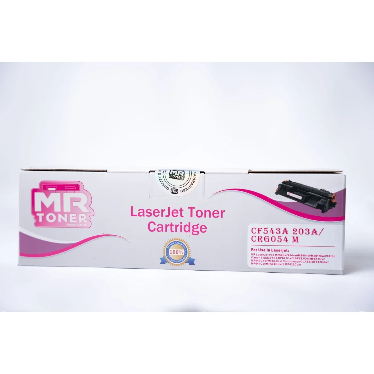 خرطوشة حبر ليزر أرجواني Mr Toner لطابعات HP Color LaserJet Pro M254/M280 وCanon i-SENSYS