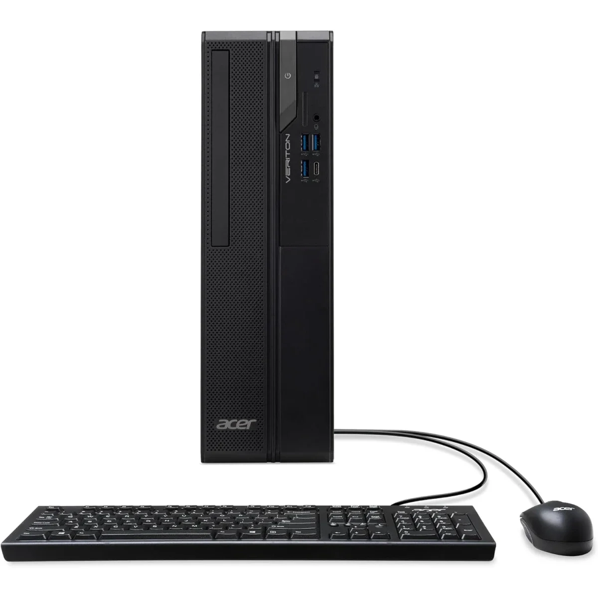 Acer Veriton X2722G 2025 Business Desktop Intel Core i5 14400 8GB RAM 512GB SSD Black