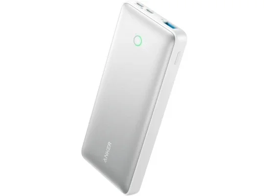 Anker 533 Power Bank A1249 PowerCore 25W 10000mAh 3-Port Portable Charger - White - Image 5