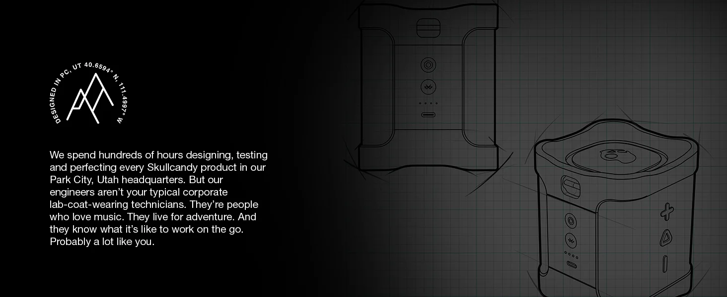 مكبر صوت Skullcandy Terrain Mini لاسلكي بتقنية Bluetooth مقاوم للماء IPX7، لون Bone - Image 12