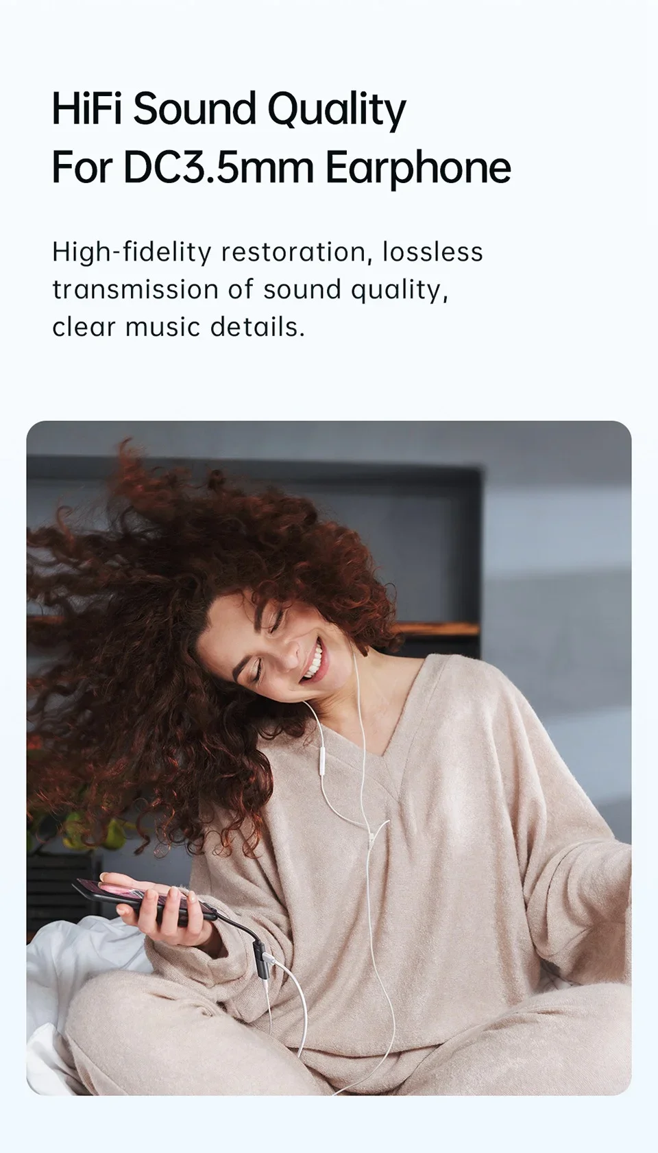 Mcdodo CA-1880 60W PD USB-C to USB-C and 3.5mm AUX Audio Cable - Image 12