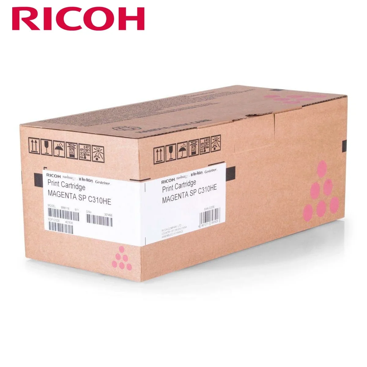 خرطوشة تونر ليزر Ricoh 407640 Type SPC310HA أصلية ماجنتا