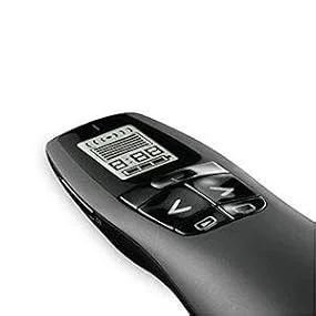 Logitech R700 Wireless Presentation Remote, 2.4 GHz, Red Laser, 30 m Range, LCD Timer, Black - Thumbnail 8