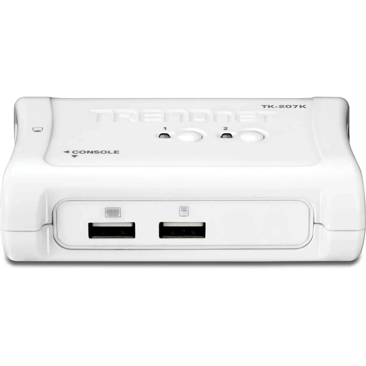 سويتش KVM USB بـ 2 منفذ TRENDnet TK-207K مع طقم كابلات - Image 5