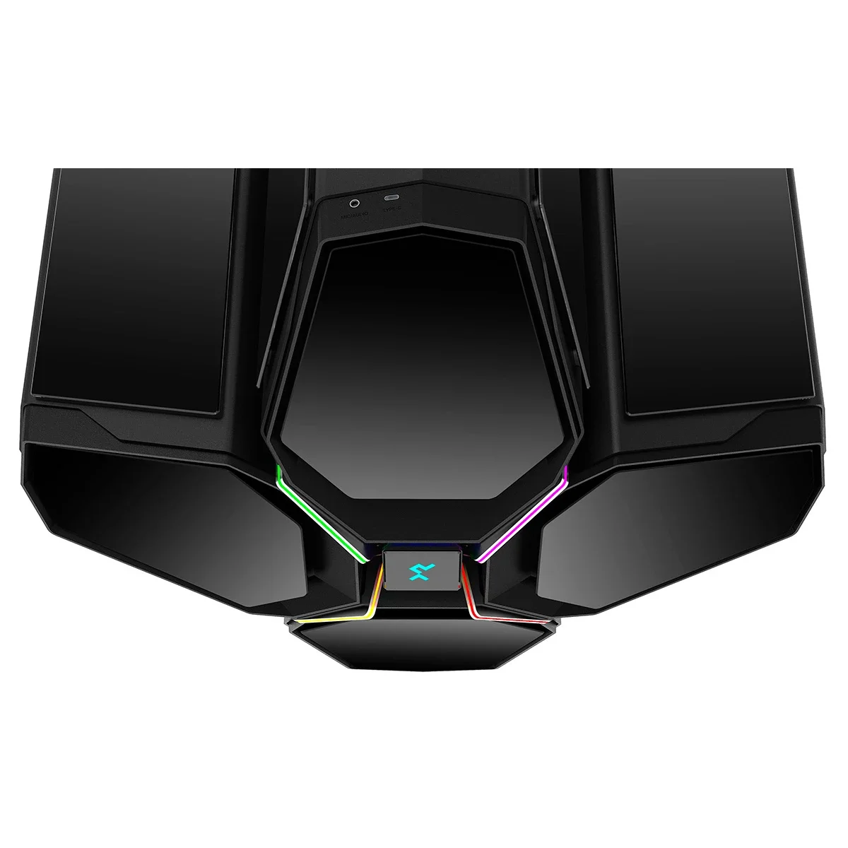 DeepCool QUADSTELLAR INFINITY ATX Aluminum RGB Gaming Case - Image 3