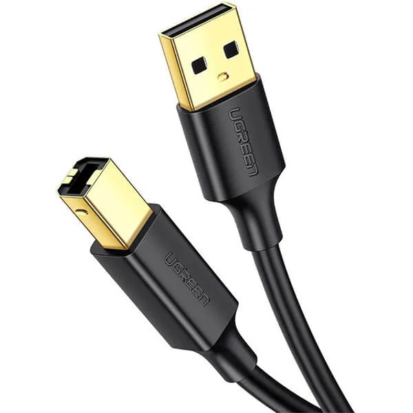 سلك طابعة Ugreen 10352 USB 2.0 من AM إلى BM بطول 5 متر - Thumbnail 2