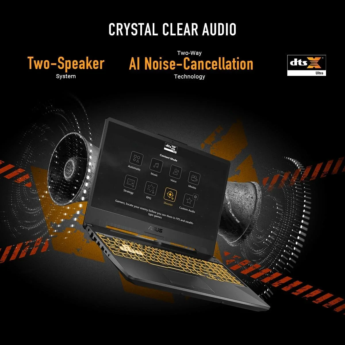 لابتوب Asus TUF Gaming A16 FA607NUQ مقاس 16 إنش WUXGA 144Hz IPS بمعالج Ryzen 7 170 وكرت RTX 4050 لون Mecha Gray - Image 3