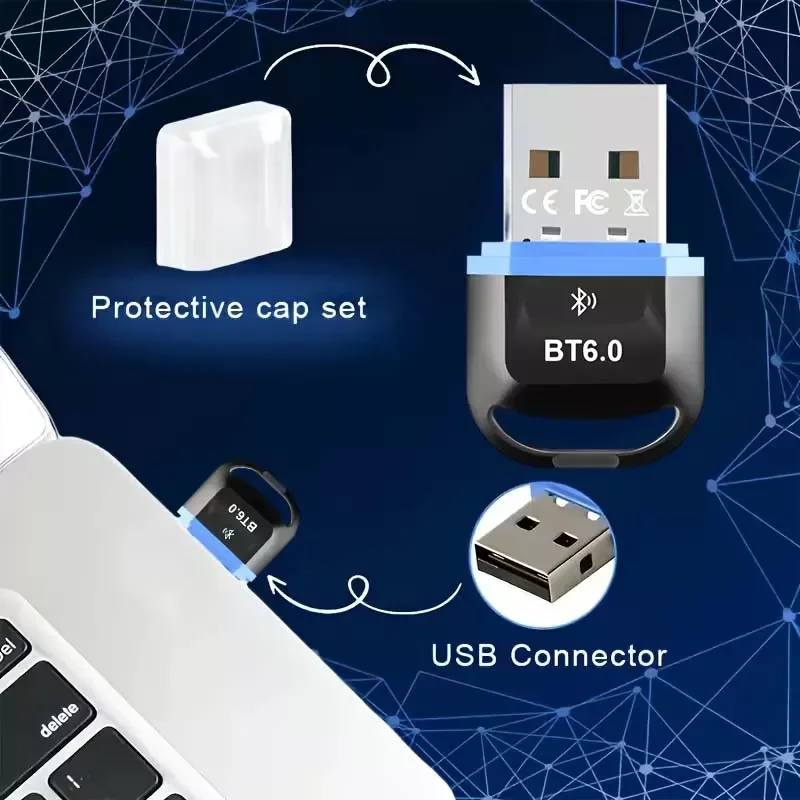محول بلوتوث USB V6.0 توصيل وتشغيل - Image 7