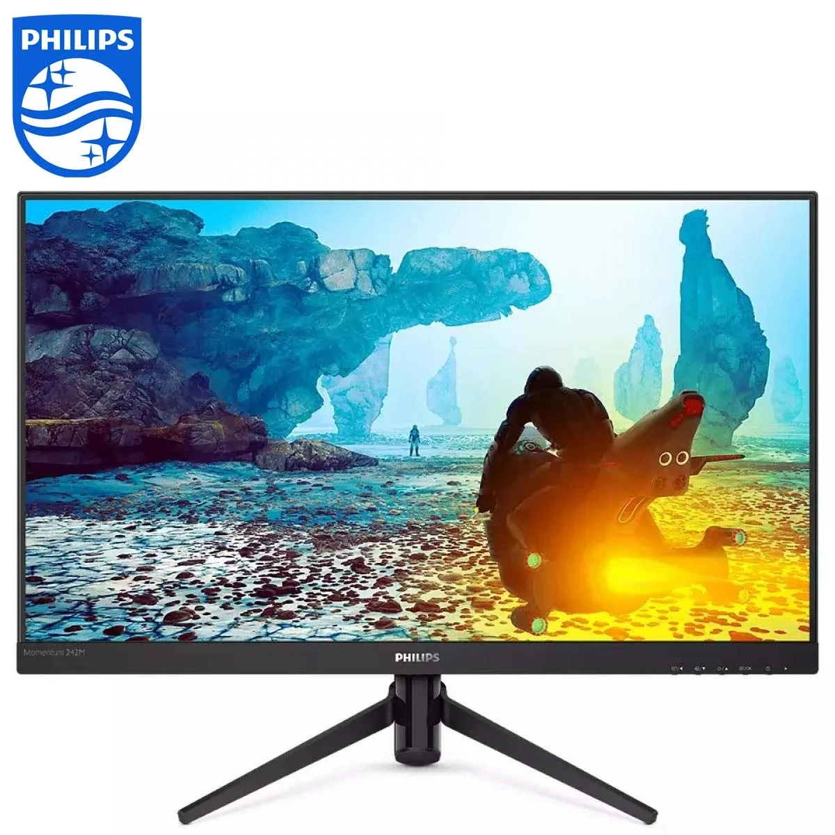 شاشة ألعاب Philips 242M8 مقاس 23.8 إنش IPS FHD بتردد 144 هرتز وFreeSync