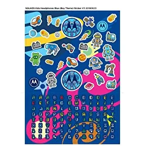 Motorola Squads 200 Kids Wired Headphones with 85dB Safe Volume Limit, 3.5mm AUX and In-Line Mic - Pink - Thumbnail 14