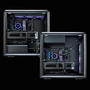 Cooler Master MasterFrame 600 Black ATX Mid-Tower Case with 420mm AIO Support - Image 15