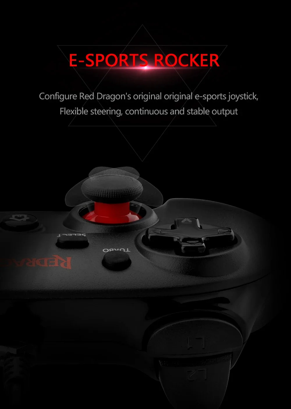 Redragon G807 Saturn Wired USB Game Controller with Dual Vibration - Thumbnail 7