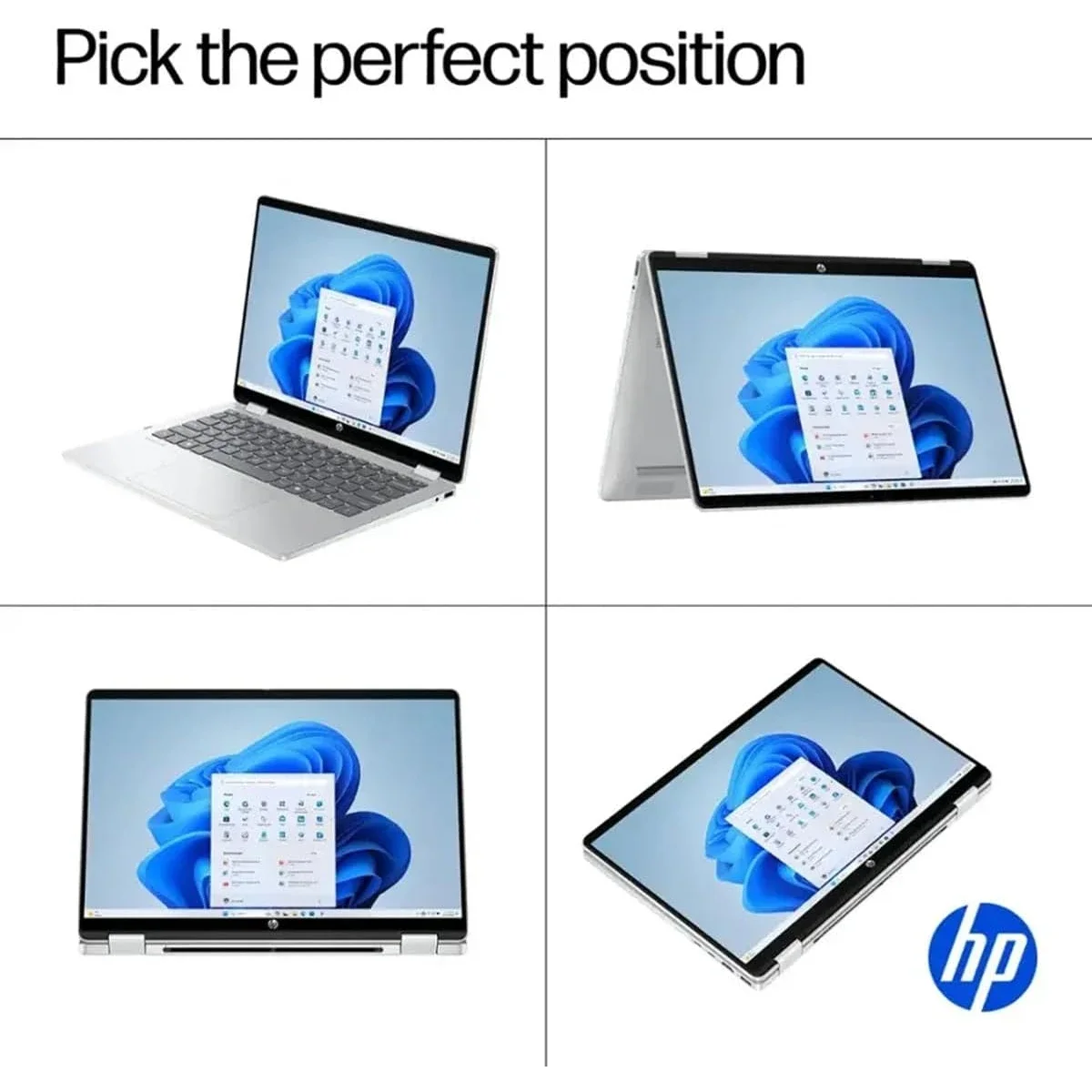 لابتوب 2 في 1 HP OmniBook 5 Flip 14-fp0045ne بمعالج Intel Core 5 120U وذاكرة 16GB وتخزين 512GB SSD وشاشة لمس 14 إنش D0YC1EA - Image 7