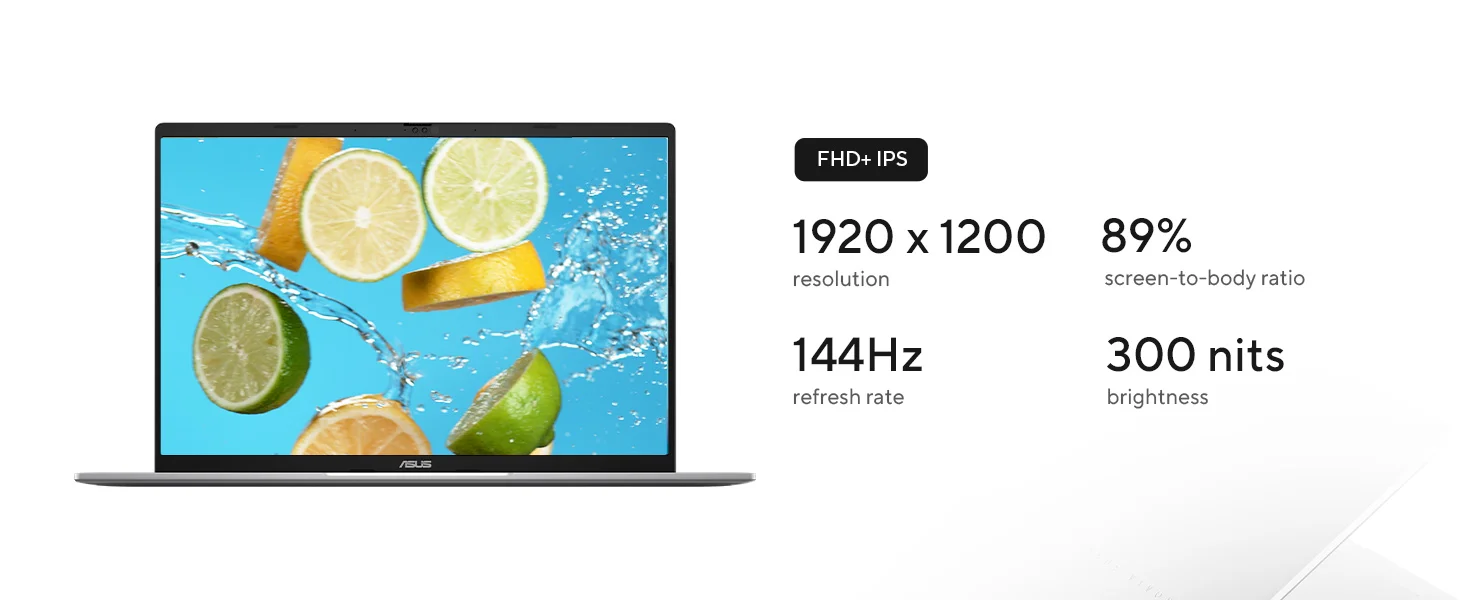 لابتوب Asus Vivobook S16 (2025) S3607CA بمعالج Intel Core Ultra 7 255H وشاشة 16 إنش 144Hz - Matte Gray - Image 17