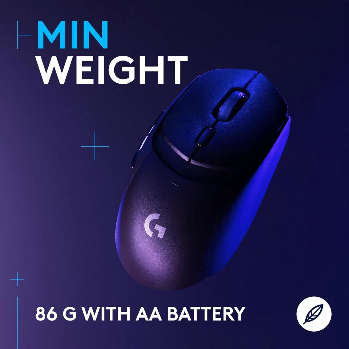 ماوس ألعاب Logitech G309 LIGHTSPEED لاسلكي، HERO 25K، أسود - Thumbnail 6