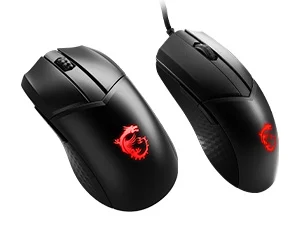ماوس ألعاب MSI Clutch GM41 لاسلكي خفيف مع قاعدة شحن، 20000 DPI، مفاتيح Omron 60 مليون، بطارية 80 ساعة، 6 أزرار - Thumbnail 20
