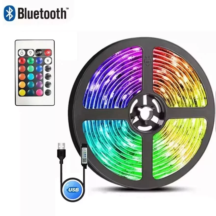 شريط إضاءة LED RGB بطول 3 متر مع ريموت تحكم - Thumbnail 2