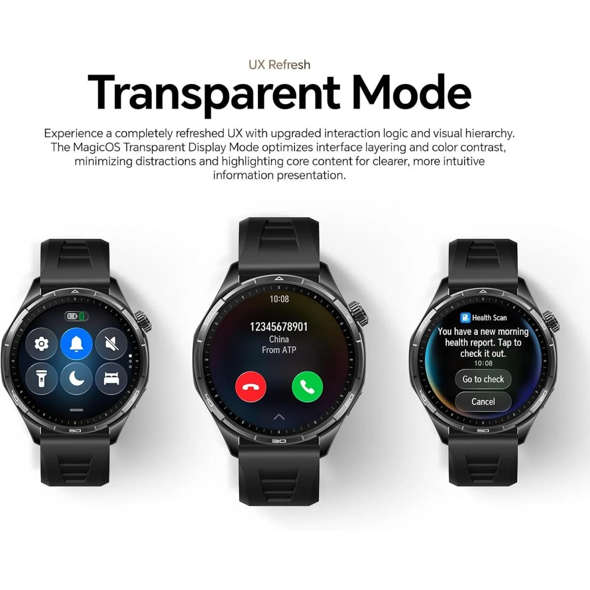HONOR Watch 6 Smartwatch 1.46-inch AMOLED, 35-Day Battery, 5ATM IP69, Brown - Thumbnail 5