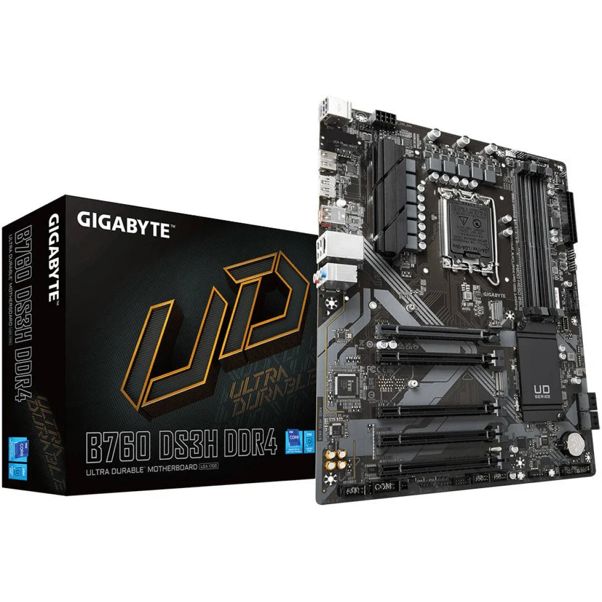 GIGABYTE ATX DDR4 LGA 1700 Motherboard B760 DS3H DDR4