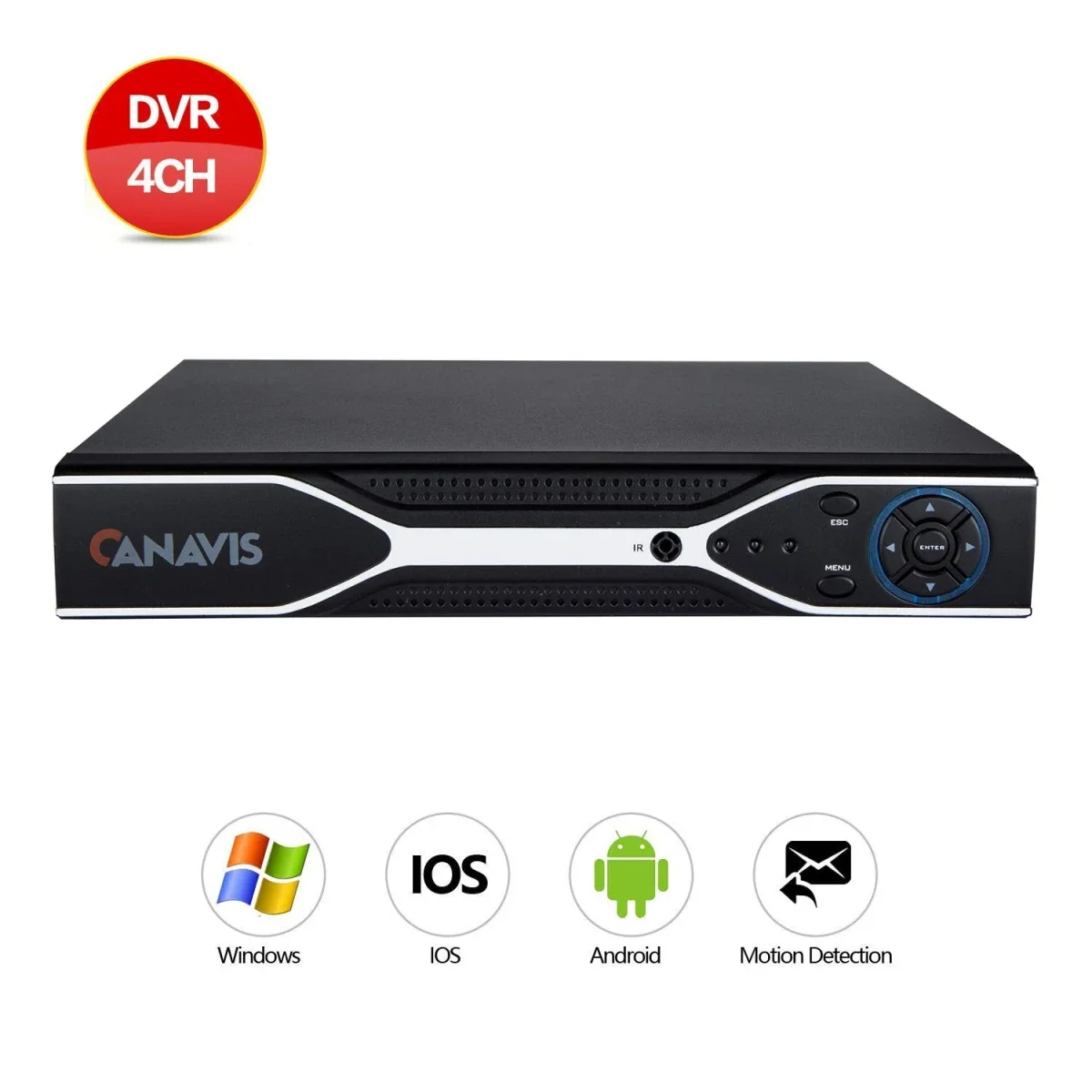 مسجل فيديو شبكي مستقل Canavis NVR-WD6004 بأربع قنوات