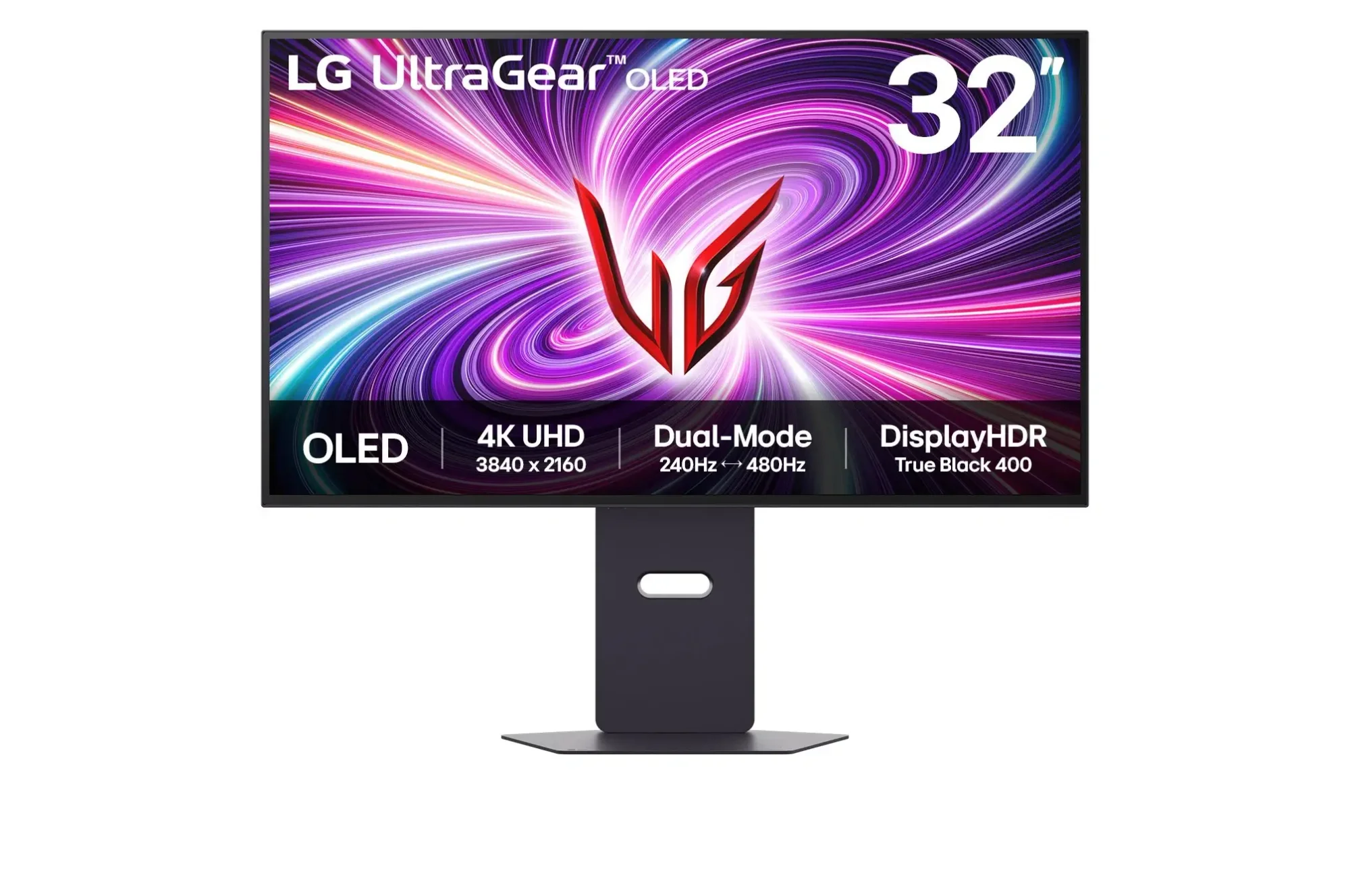 شاشة ألعاب LG 32GS95UV-B UltraGear Dual-Mode OLED مقاس 32 إنش 4K UHD بزمن استجابة 0.03ms - Image 2
