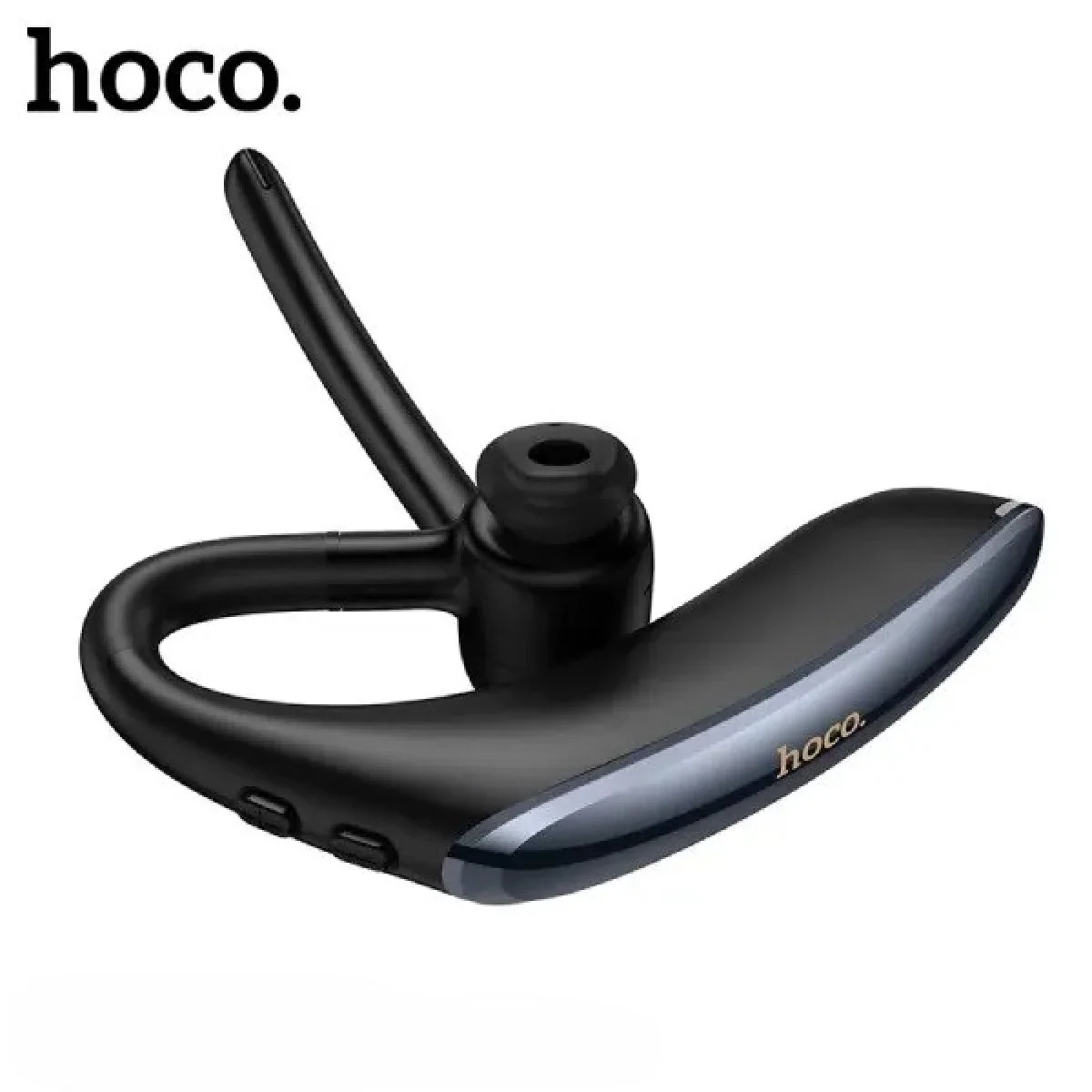 HOCO E90 Single-Ear Bluetooth Headset with ENC, Dual Microphones and 23-Hour Playtime - Black - Image 2