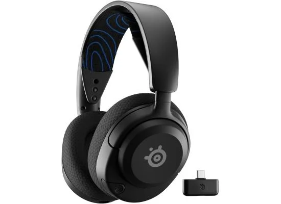 SteelSeries Arctis Nova 5P Wireless Gaming Headset, Black, 2.4GHz/Bluetooth 5.3, 7.1 Spatial Surround, 60-Hour Battery - Image 4