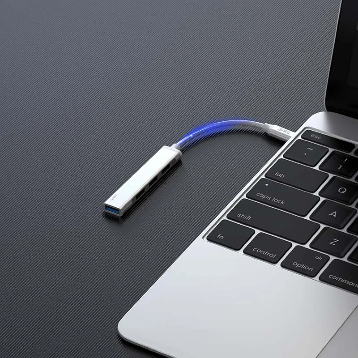 HAVIT HB41 Type-C Hub with USB 3.0, HDMI and Card Reader - Thumbnail 3