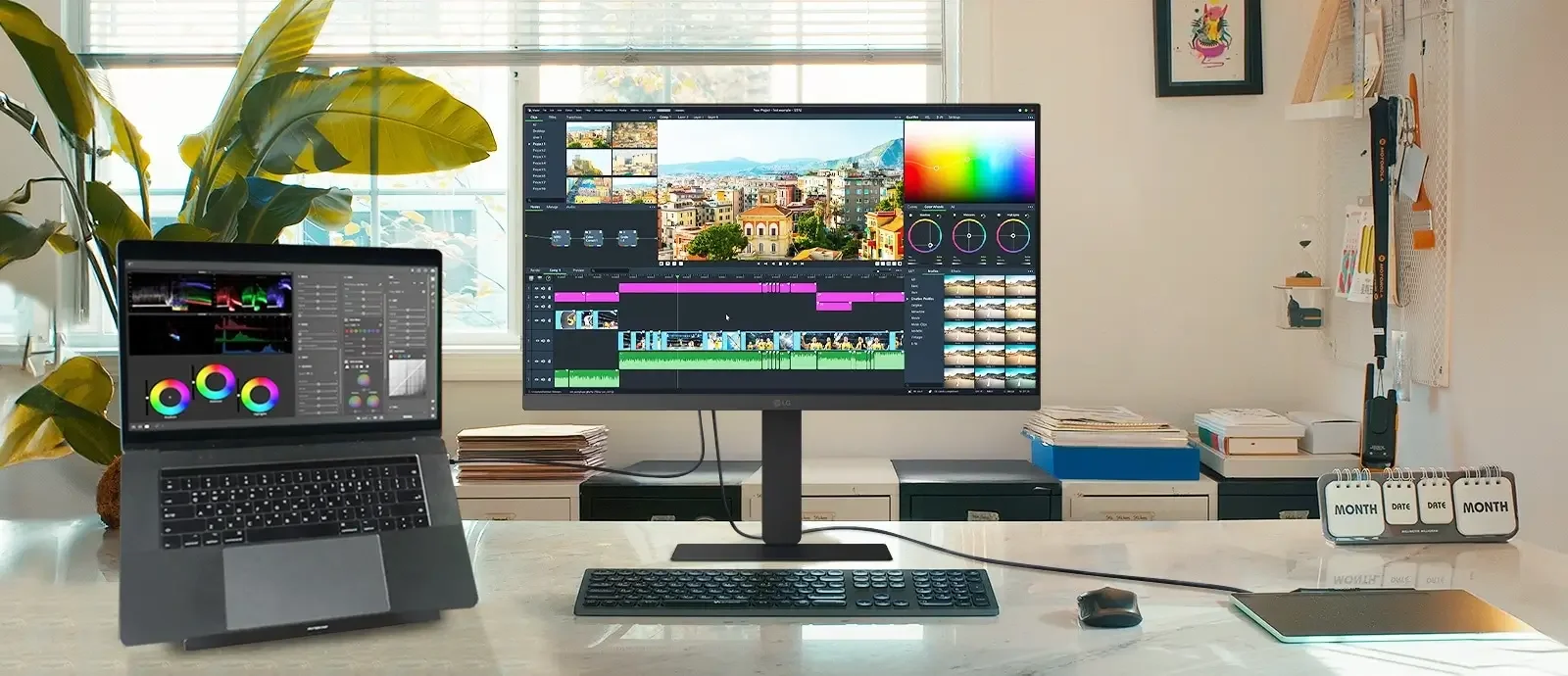 LG UltraFine 27U730A-B 27-inch Business Monitor 4K UHD IPS HDR10 - Image 6