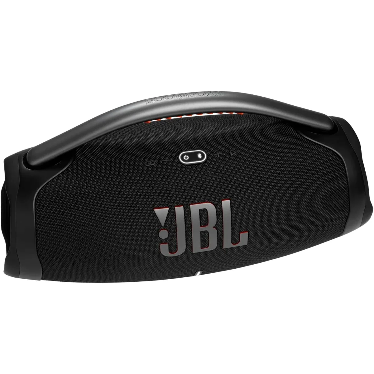 مكبر صوت محمول JBL Boombox 3 بتقنية بلوتوث وباس عميق ومقاومة IPX7 وتشغيل 24 ساعة - أسود - Image 3