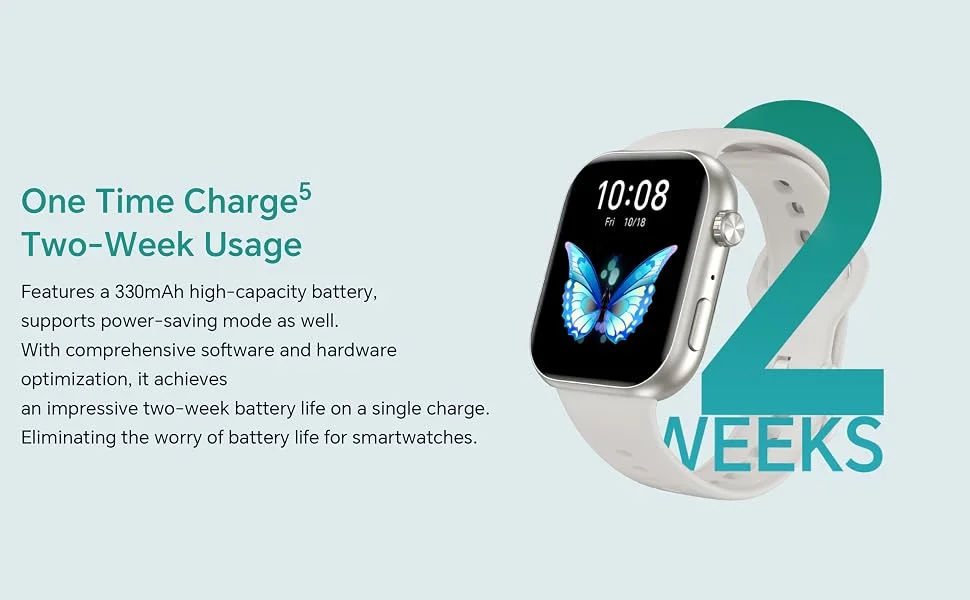 HONOR Choice Watch 2i Smartwatch with 1.85-Inch AMOLED Display, Bluetooth Calling, White - Thumbnail 13