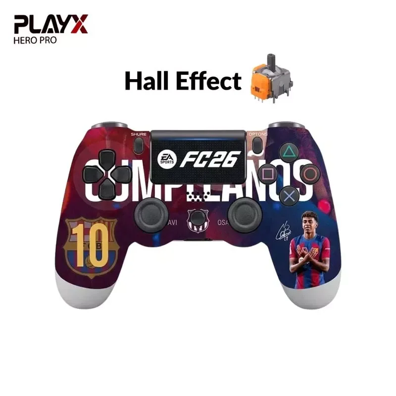يد تحكم PlayX Logo Edition بلوتوث بعصي Hall Effect مضادة للانحراف - Image 4