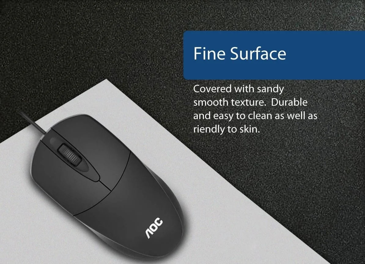 ماوس AOC MS121 سلكي USB بمستشعر ضوئي - Image 3