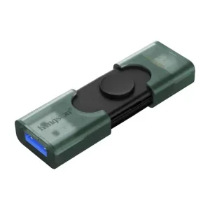 فلاش ميموري Kingston DataTraveler Duo 256GB بمنفذي USB-A/C وأغطية متحركة مزدوجة – DTDEG2/256GB - Image 4
